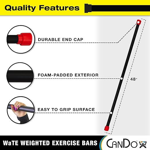 CanDo Jumbo WaTE Bar 10lb Green