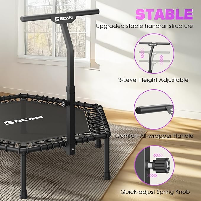 BCAN 48"/51" Mini Trampoline 450/550 LBS