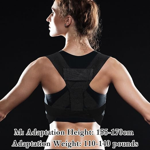 Back Straightener, Adjustable Posture Corrector Belt, Shoulder Corrector for Women, Invisible Posture Brace for Improving Back and Neck Postures Relief Pain（S Size）