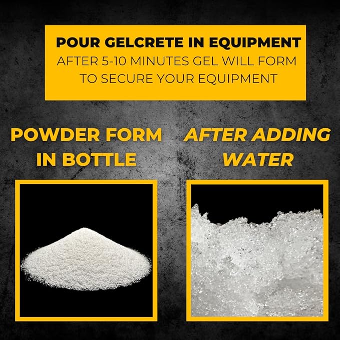 Polymer for Anchoring Down Basketball Goals, Freestanding Punching Bag, Outdoor Umbrella, Volleyball Nets, Etc. JUST ADD Water - Replaces Sand & Sandbags for Bases 16 oz