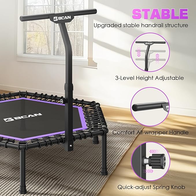 BCAN 48"/51" Mini Trampoline 450/550 LBS