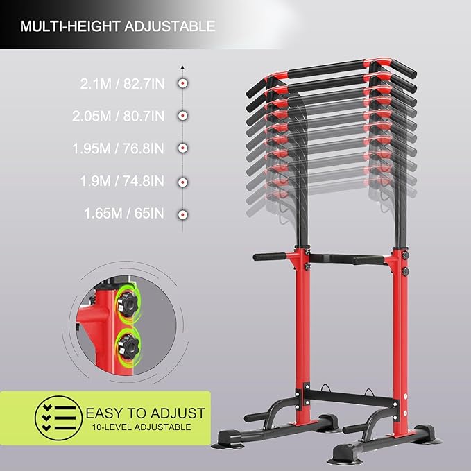 Power Tower Pull Up Bar 6 feet