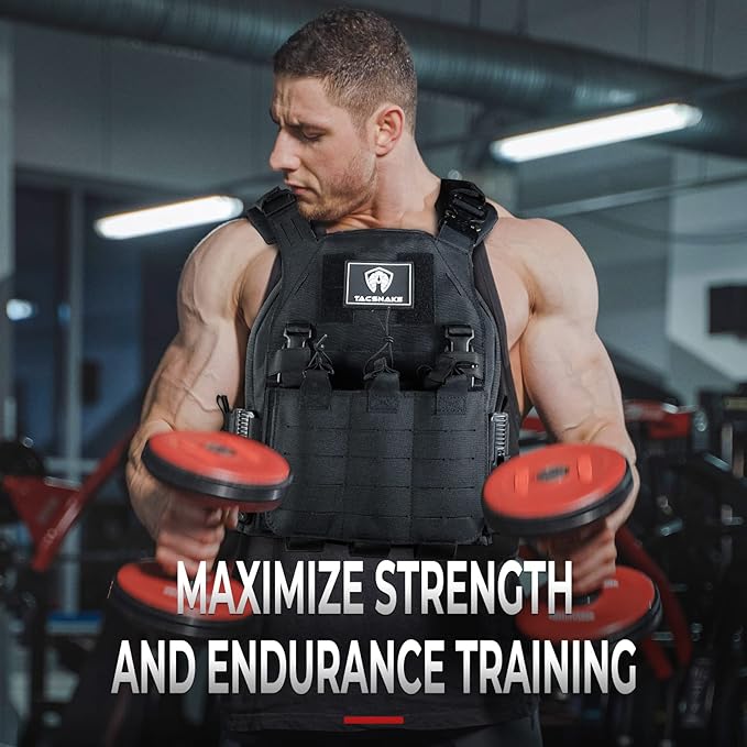 Tacsnake Weight Vest Plates 5.75 LB/ 8.75 LB/ 14.75 LB