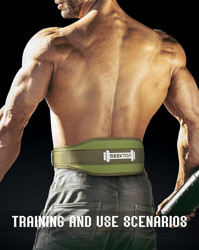 Seektop Weight Lifting Belt - Gym Lifting Belt 4 Inch