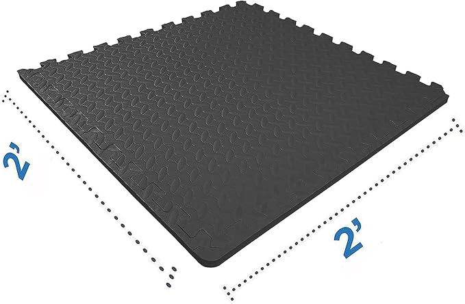 BalanceFrom Puzzle Exercise Mat with EVA Foam Interlocking