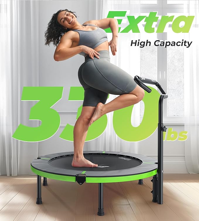 BCAN 40"/48" Foldable Mini Trampoline 330lbs/440lbs