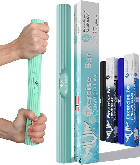 Vikingstrength Wrist Bar for Physical Therapy and Tennis Elbow