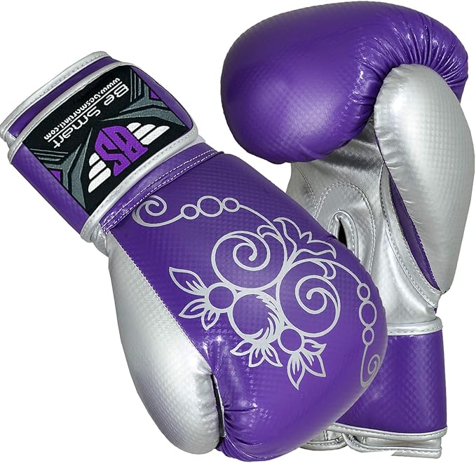 Be Smart Kids Boxing Gloves 4-12 Years 4oz 6oz Training Gloves for Children Sparring Youth Boxing Gloves Junior Training Mitts Punch PU Leather MMA Muay Thai Kick Boxing