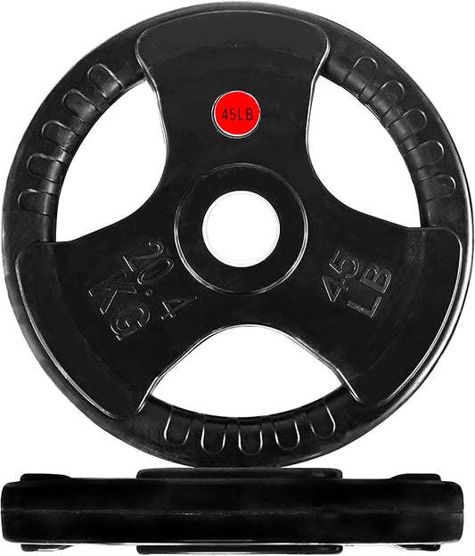 Signature Fitness Olympic 2-Inch Cast Iron Plate Weight