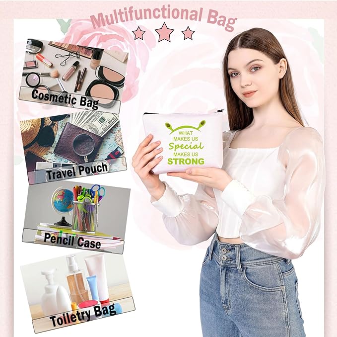 BDPWSS Monster The Musical Gift Monster Movie Makeup Bag What Makes Us Special Makes Us Strong Musical Theatre Gift (Makes Special)