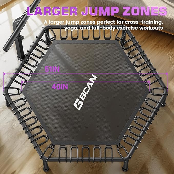 BCAN 48"/51" Mini Trampoline 450/550 LBS