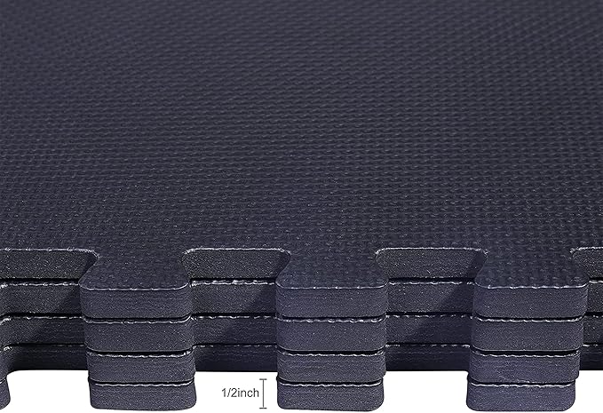 BalanceFrom Puzzle Exercise Mat with EVA Foam Interlocking