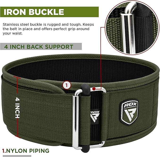 RDX Weight Lifting Belt - AUTO LOCK 4”