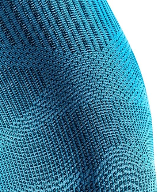 Bauerfeind Sports Compression Knee Sleeve - Lightweight Design with Gripping Zones for Knee Pain Relief & Performance, Rivera, Size M