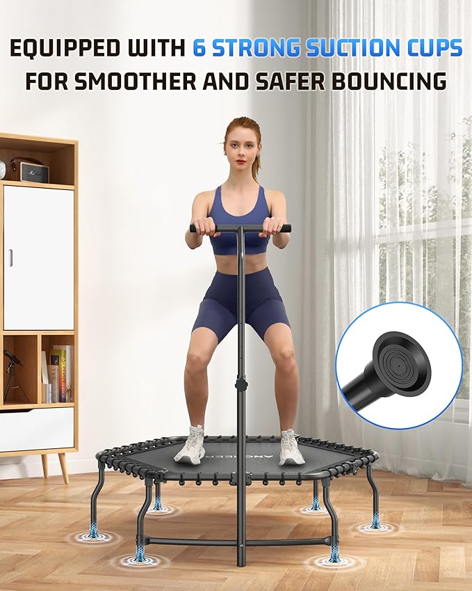 ANCHEER 50" Fitness Rebounder 550 lbs