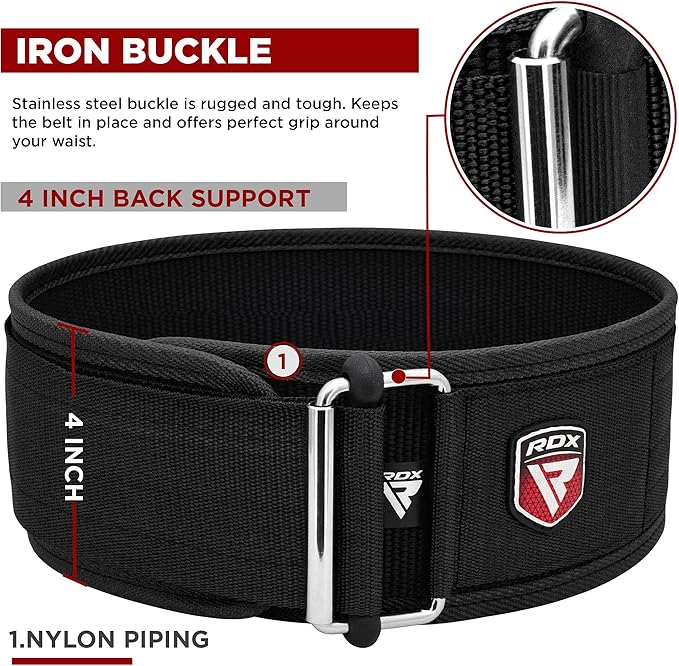 RDX Weight Lifting Belt - AUTO LOCK 4”