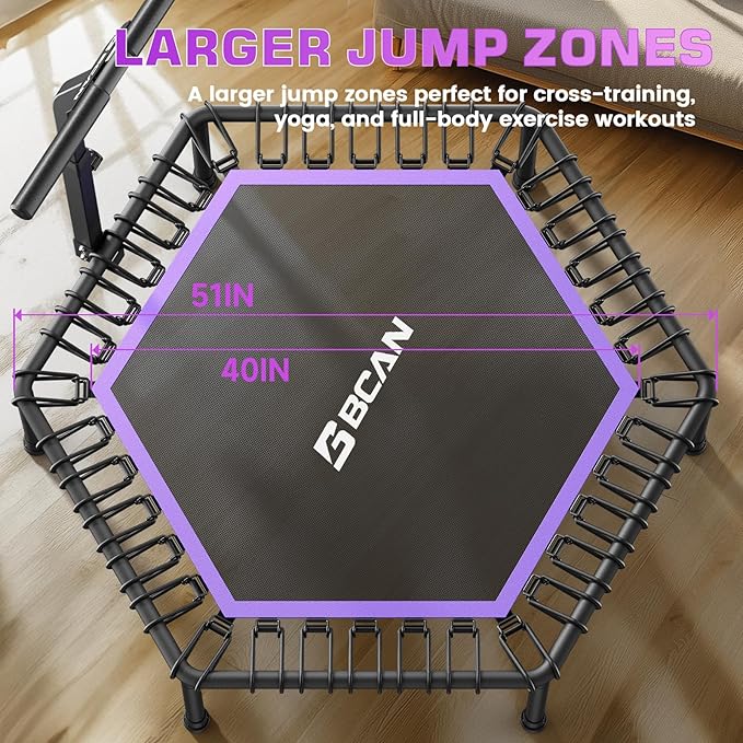 BCAN 48"/51" Mini Trampoline 450/550 LBS