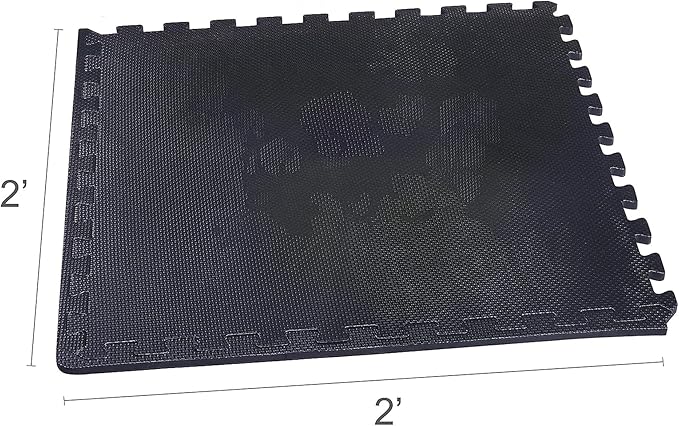 BalanceFrom Puzzle Exercise Mat with EVA Foam Interlocking