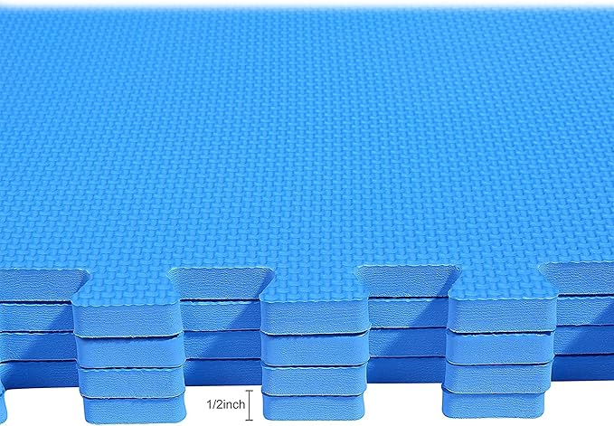 BalanceFrom Puzzle Exercise Mat with EVA Foam Interlocking