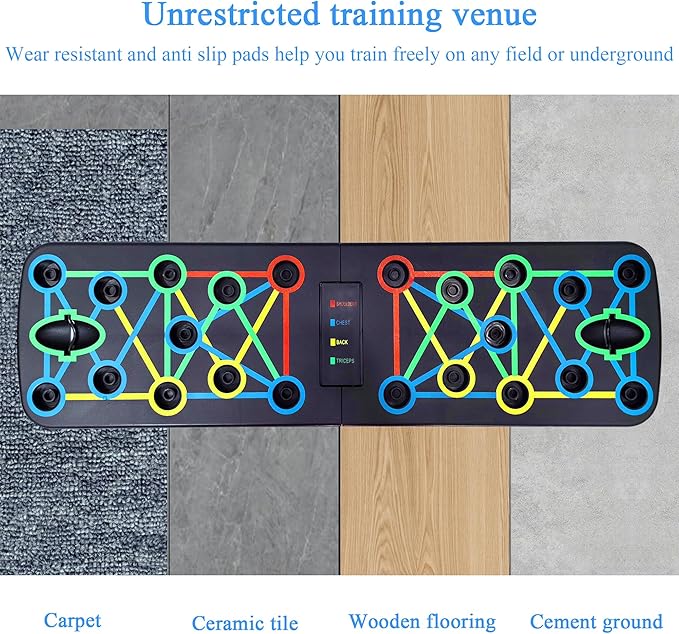 Workout Equipment - Push Up Board for Men