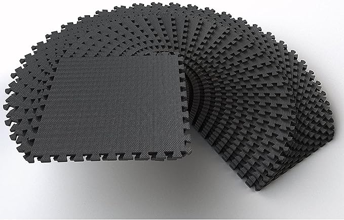 BalanceFrom Puzzle Exercise Mat with EVA Foam Interlocking