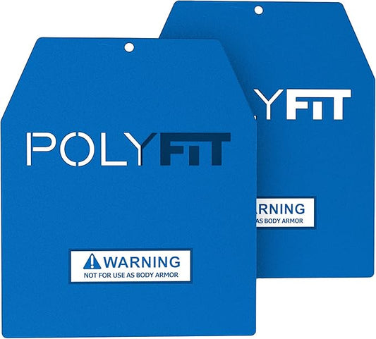 Weight Vest Plates - Weighted Plates for Strength 4lb, 6lb, 6lb, 9lb, 9lb, 14lb, 14lb, 19lb 19lb Pairs