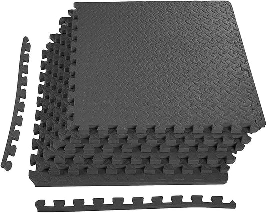 BalanceFrom Puzzle Exercise Mat with EVA Foam Interlocking