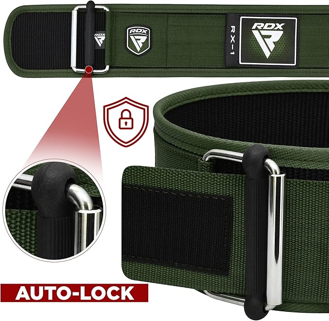 RDX Weight Lifting Belt - AUTO LOCK 4”