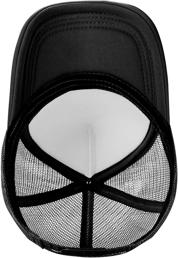 Put It On My Husband's Tab Drinking Trucker Hat - Funny Pink Trucker Hat for Women and Men