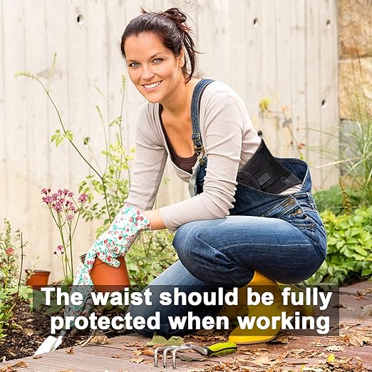 Back Brace Back Support Belt，Flexible Lumbar Support Lower Back Brace for Pain Relief, Back Support Brace for Lifting at Work, Scoliosis Pain Relief Brace XXXL Fits Waist Size 45”-51”