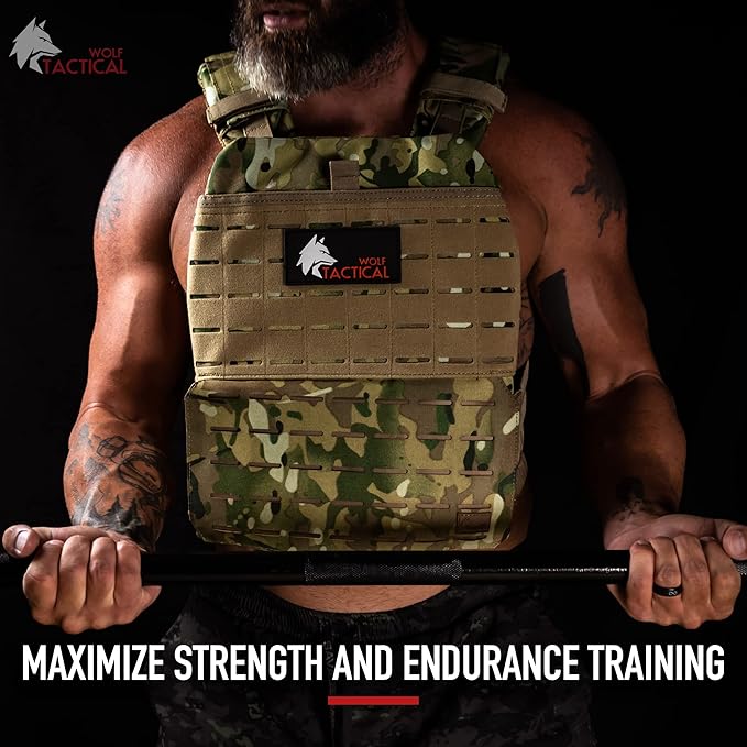 WOLF TACTICAL Weight Vest Plates - 5.75/8.75/14.5/19.75LB Pairs