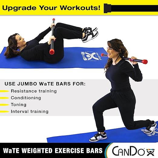 CanDo Jumbo WaTE Bar 10lb Green