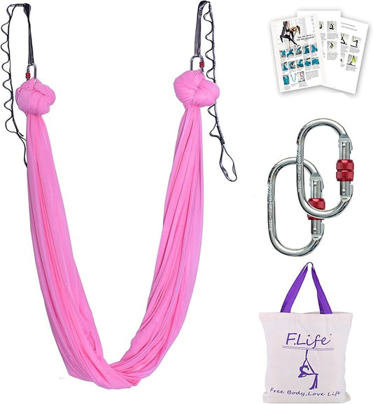 Aerial Silk Yoga Hammock & Swing for yoga Inversion