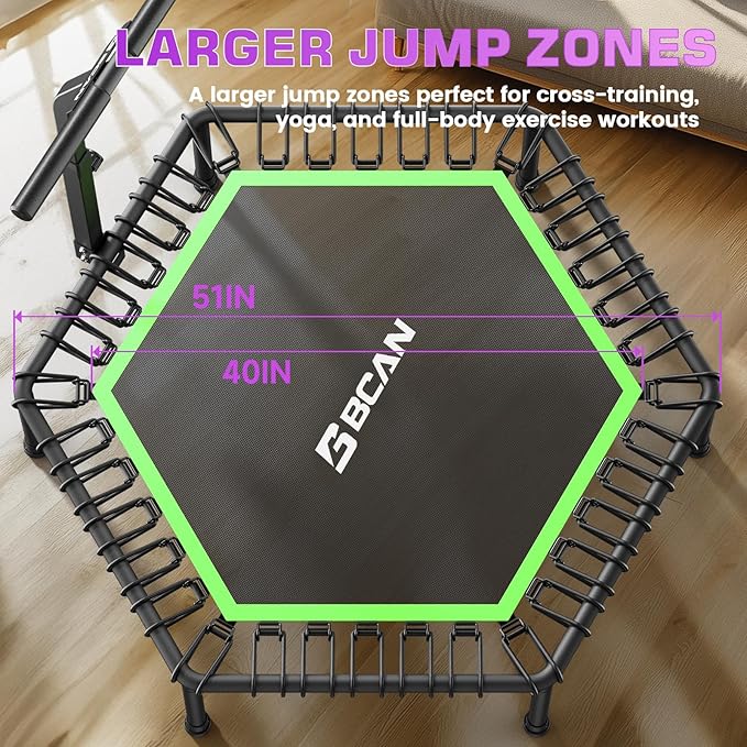 BCAN 48"/51" Mini Trampoline 450/550 LBS