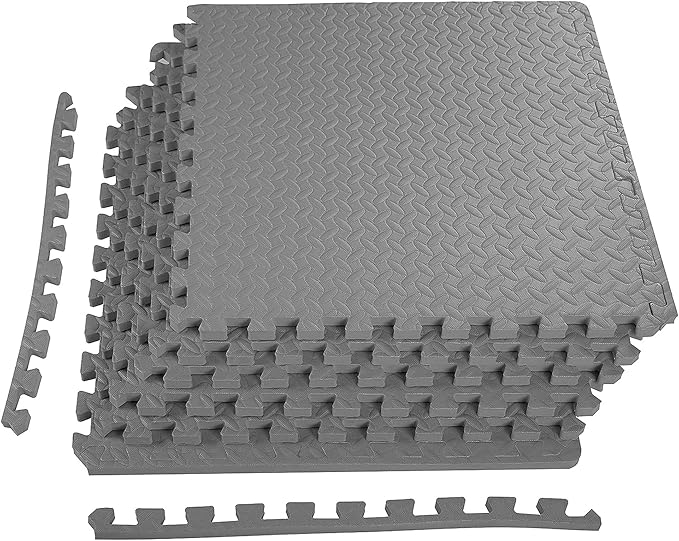 BalanceFrom Puzzle Exercise Mat with EVA Foam Interlocking