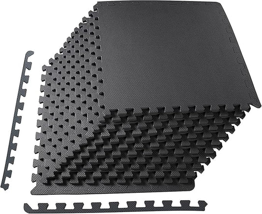 BalanceFrom Puzzle Exercise Mat with EVA Foam Interlocking