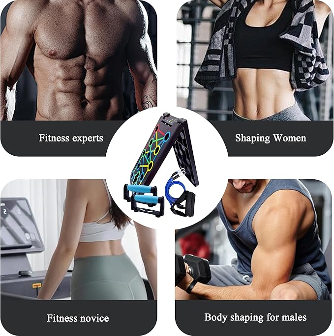 Workout Equipment - Push Up Board for Men
