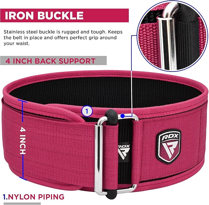 RDX Weight Lifting Belt - AUTO LOCK 4”
