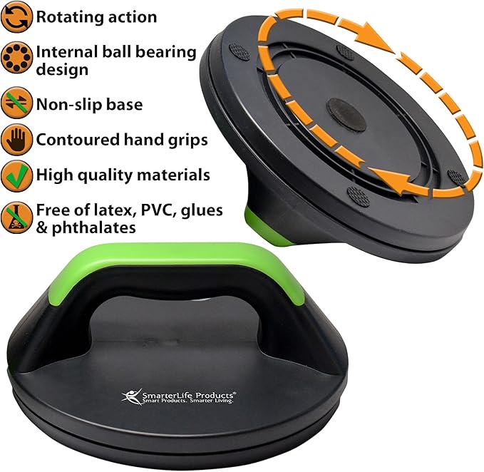 SmarterLife Push-Up Bar for Men & Women -