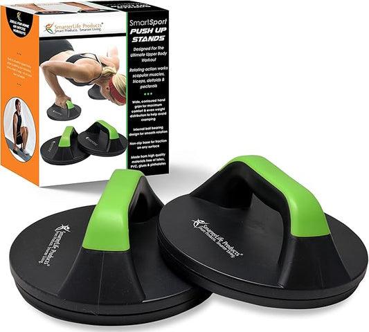 SmarterLife Push-Up Bar for Men & Women -