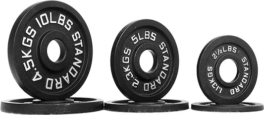 Signature Fitness Olympic 2-Inch Cast Iron Plate Weight