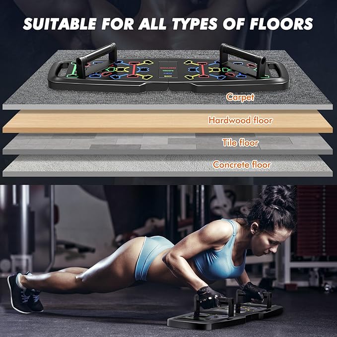 Foldable Push Up Board