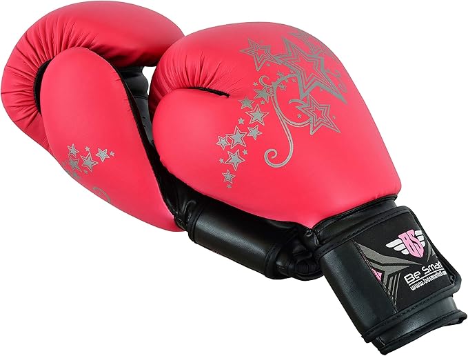Be Smart Kids Boxing Gloves 4-12 Years 4oz 6oz Training Gloves for Children Sparring Youth Boxing Gloves Junior Training Mitts Punch PU Leather MMA Muay Thai Kick Boxing