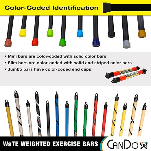 CanDo Jumbo WaTE Bar 10lb Green