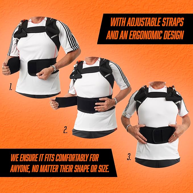 Multifunctional Vest - Muscle Strength and Posture Correction 3-in-1 Vest,