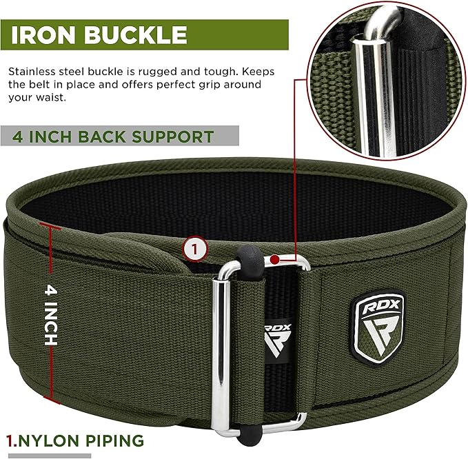 RDX Weight Lifting Belt - AUTO LOCK 4”