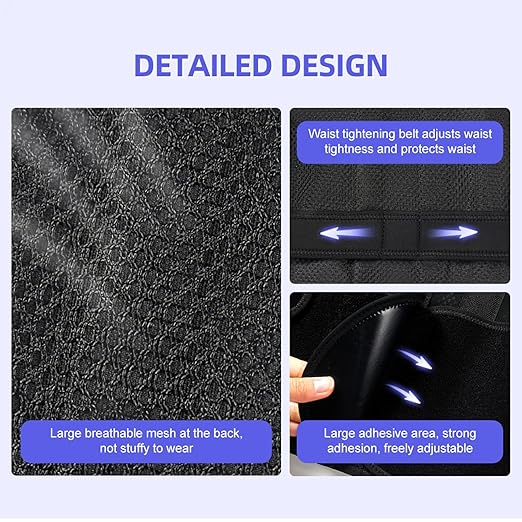 Back Brace Posture Corrector for Women and Men, Full Back Support Straps Straightener, Hunchback Improve Posture-Shoulder, Lumbar and Upper Lower Back Pain Relief (Black, L)