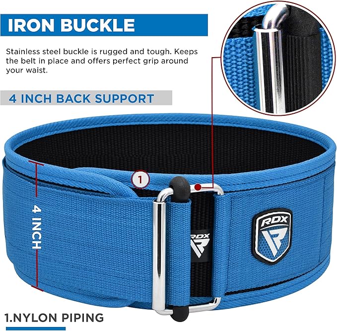RDX Weight Lifting Belt - AUTO LOCK 4”