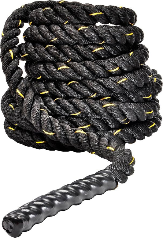 Battle Rope 1.5Inch 2 Inch Diameter Poly Dacron 30 FT, 40 FT, 50 FT