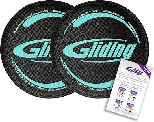 Gliding Discs for Working Out - Exercise Sliders 1 Pair, 4 Streaming
